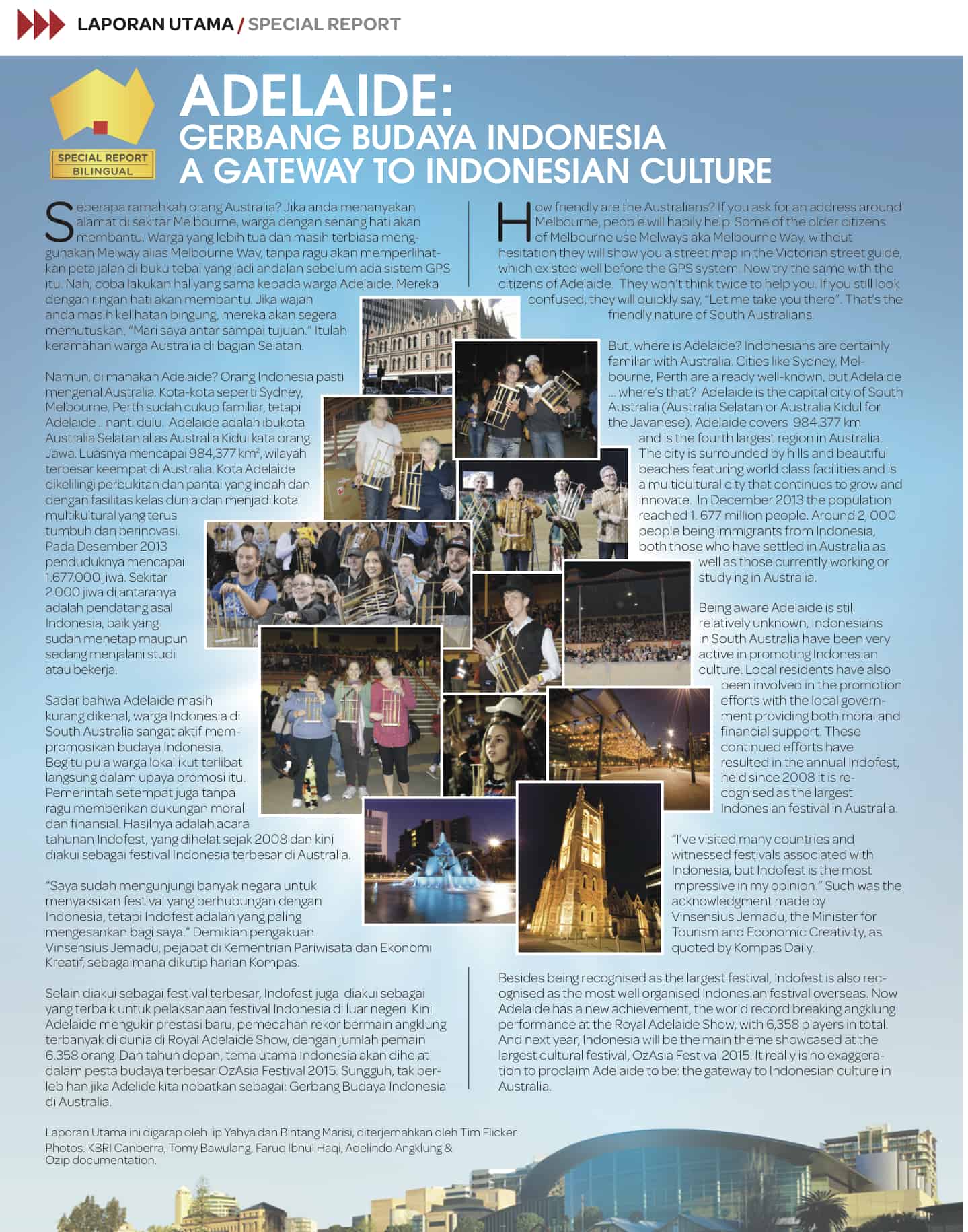 adelaide- gerbang budaya indonesia